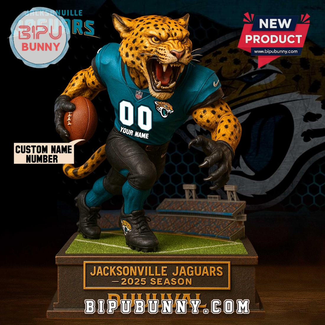 Jacksonville Jaguars Acrylic Standee Figures Jacksonville Jaguars Acrylic Standee Figures