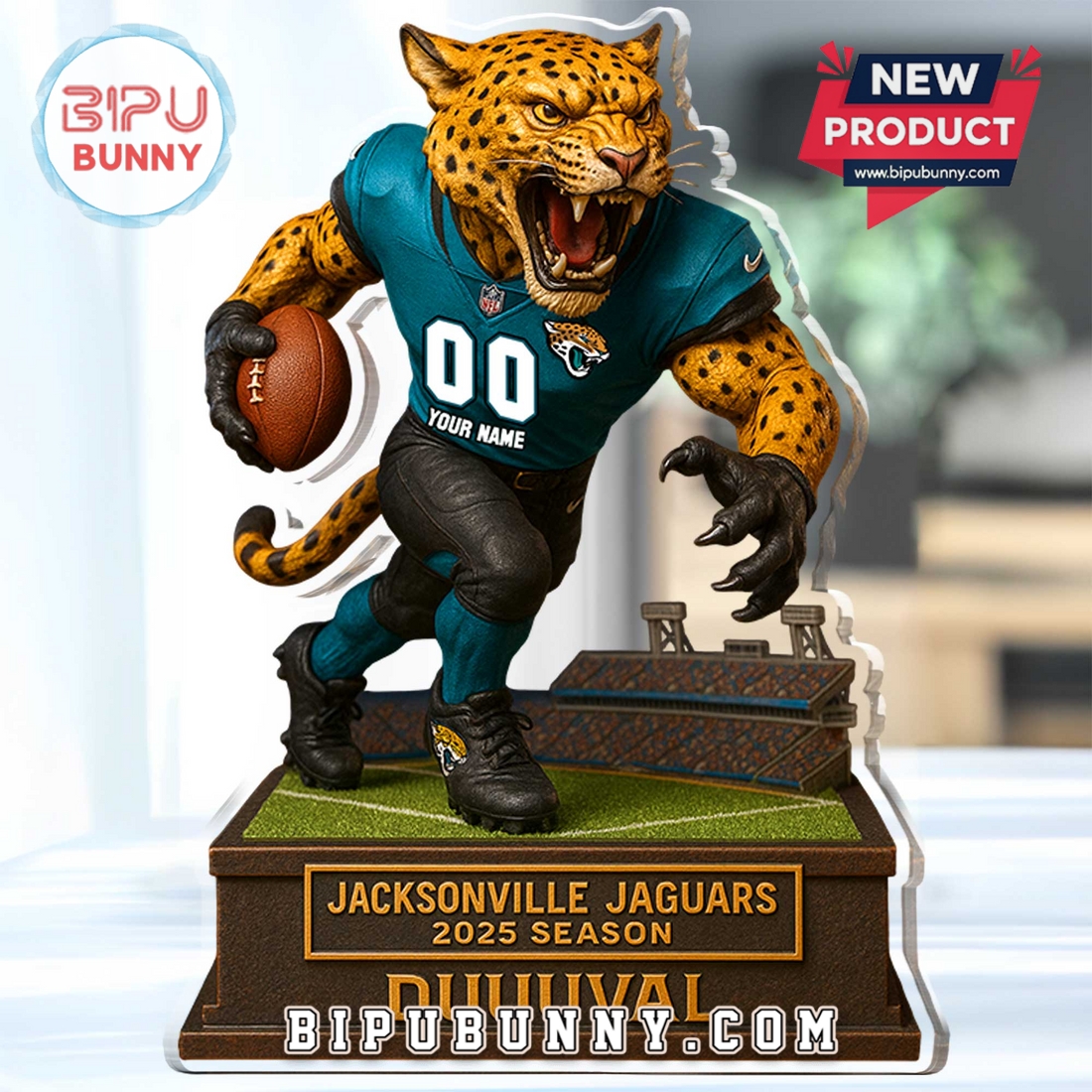 Jacksonville Jaguars Acrylic Standee Figures Jacksonville Jaguars Acrylic Standee Figures
