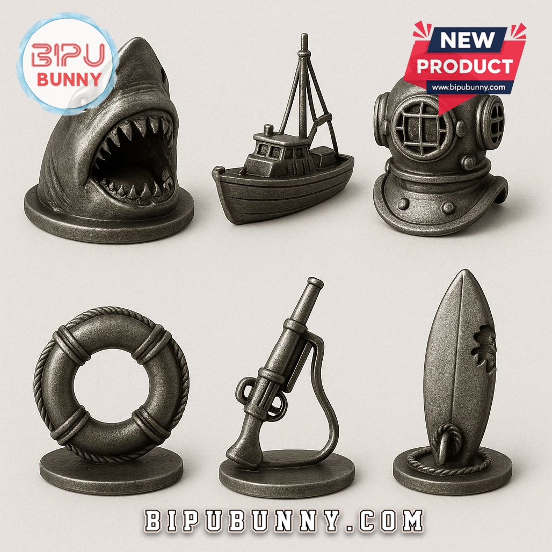 Jaws 50th Anniversary Monopoly Jaws 50th Anniversary Monopoly