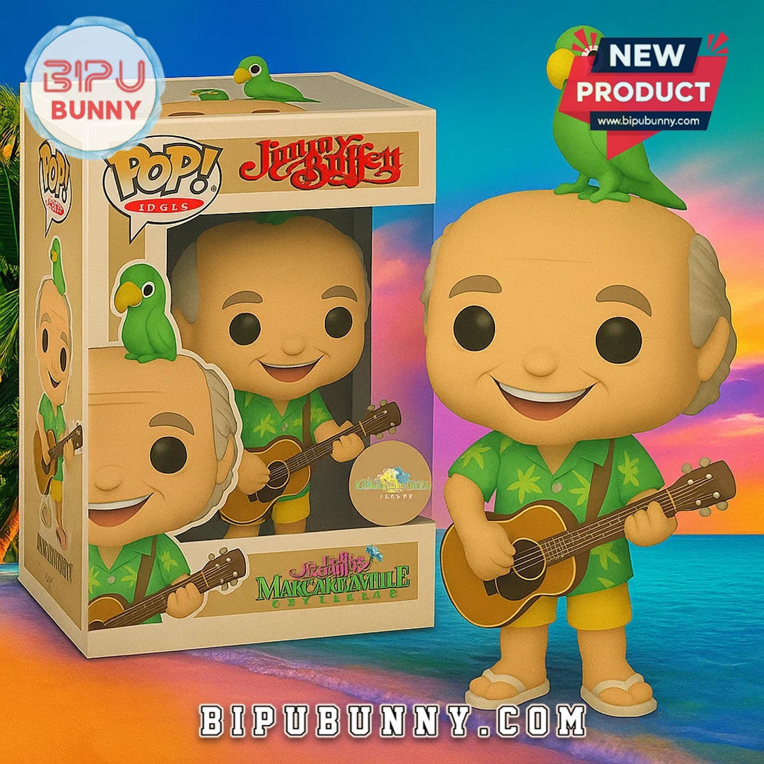 Jimmy Buffett Vinyl Collectible Figure Jimmy Buffett Vinyl Collectible Figure