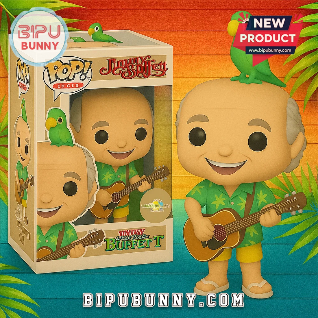 Jimmy Buffett Vinyl Collectible Figure Jimmy Buffett Vinyl Collectible Figure
