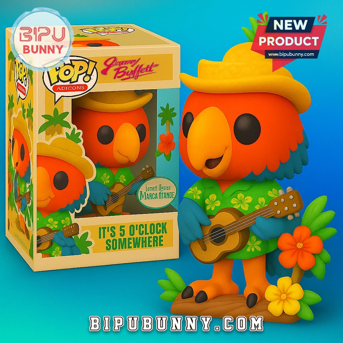 Jimmy Buffett Vinyl Music Collectible Figure Jimmy Buffett Vinyl Music Collectible Figure