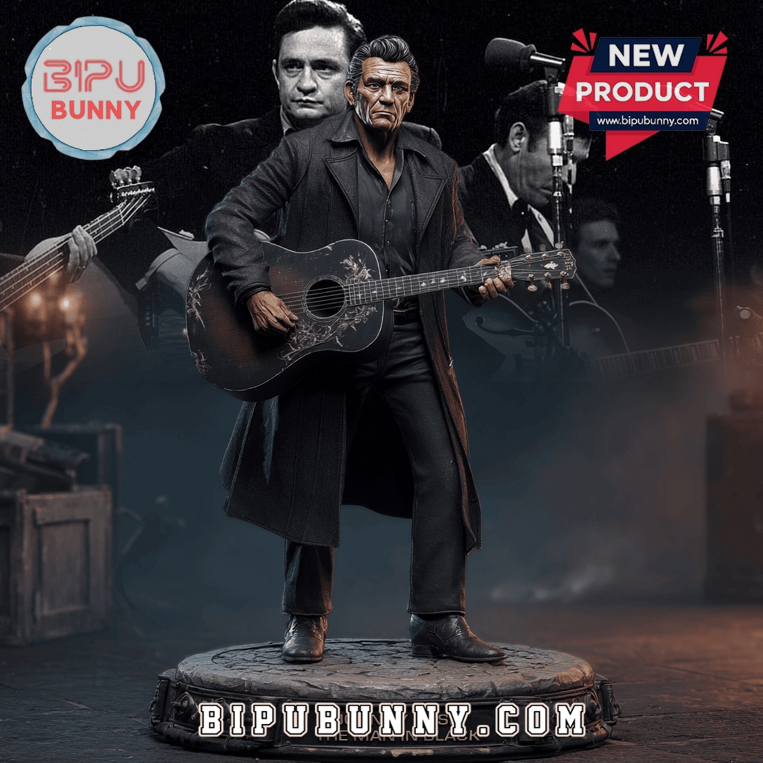 Johnny Cash Acrylic Block Display Gift For Fan Johnny Cash Acrylic Block Display Gift For Fan