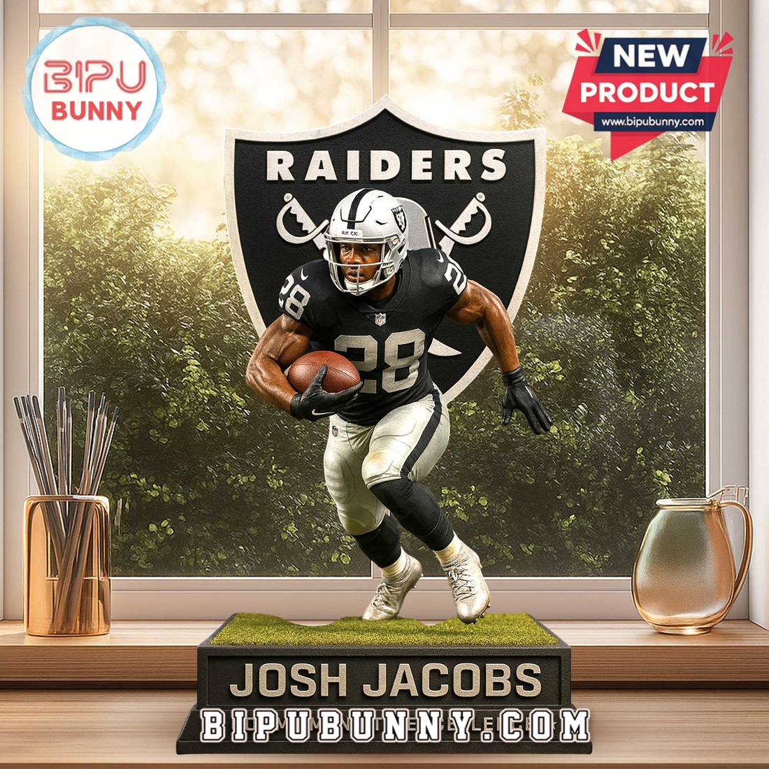 Josh Jacobs Acrylic Standee Figures Josh Jacobs Acrylic Standee Figures