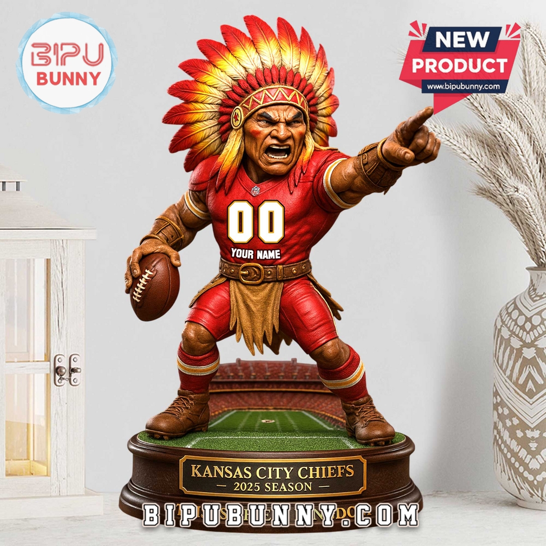 Kansas City Chiefs Custom Acrylic Standee Figures Kansas City Chiefs Custom Acrylic Standee Figures