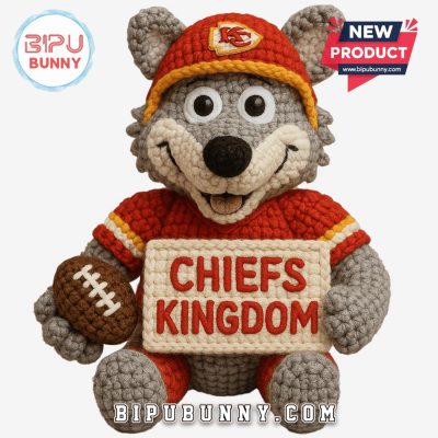 Kansas City Chiefs Emotional Support Crochet Doll