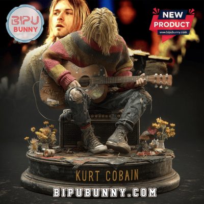 Kurt Cobain Acrylic Block Display Gift For Fan