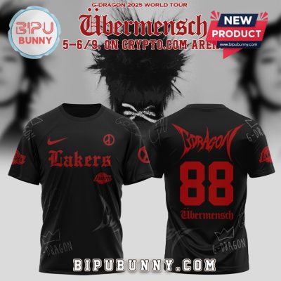 LA Lakers x Übermensch G-Dragon Tour Shirt