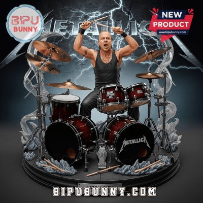 Lars Ulrich Acrylic Block Display Gift For Fan