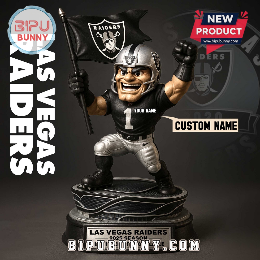 Las Vegas Raiders Custom Acrylic Standee Figures Las Vegas Raiders Custom Acrylic Standee Figures