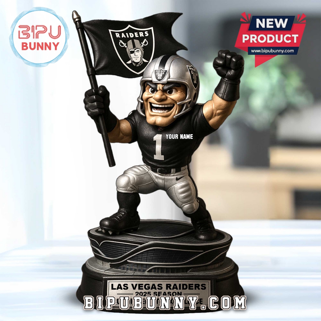 Las Vegas Raiders Custom Acrylic Standee Figures Las Vegas Raiders Custom Acrylic Standee Figures