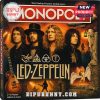 Led Zeppelin Monopoly Collector's Edition box with band artwork and logo.