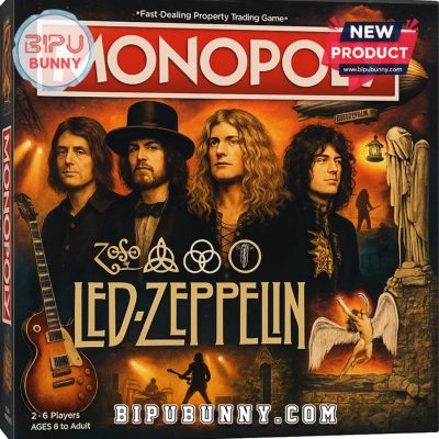 Led Zeppelin Monopoly Board Game