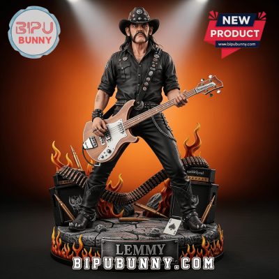 Lemmy Acrylic Block Display Gift For Fan