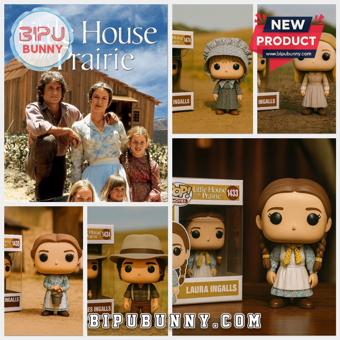 Little House on the Prairie Funko Vinyl Figure Little House on the Prairie Funko Vinyl Figure