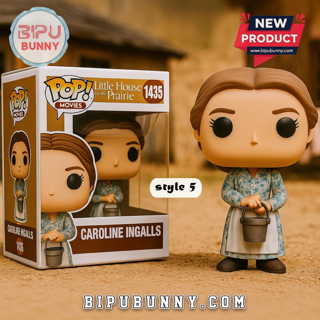 Little House on the Prairie Funko Vinyl Figure Little House on the Prairie Funko Vinyl Figure