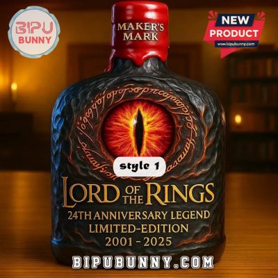 Lord of the Rings 24th Anniversary Whiskey Bottle
