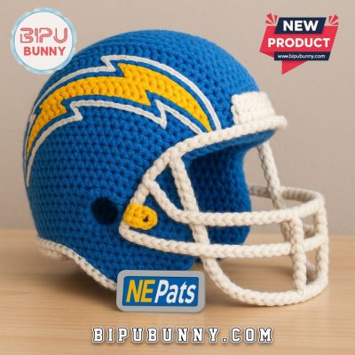Los Angeles Chargers Emotional Support Crochet Doll