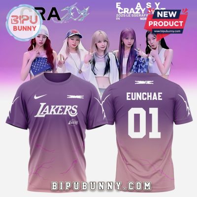 Los Angeles Lakers x Le Sserafim Eunchae Shirt