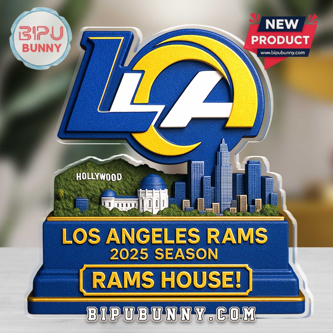 Los Angeles Rams Acrylic Standee Figures Los Angeles Rams Acrylic Standee Figures