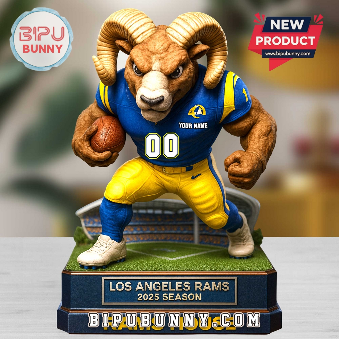 Los Angeles Rams Custom Acrylic Standee Figures Los Angeles Rams Custom Acrylic Standee Figures