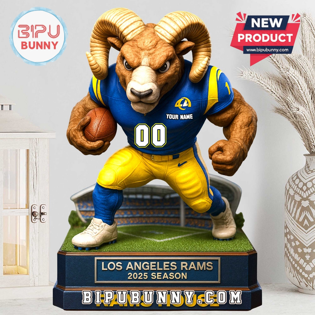 Los Angeles Rams Custom Acrylic Standee Figures Los Angeles Rams Custom Acrylic Standee Figures