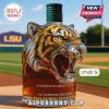 Tiger head decanter with a sleek green stopper!