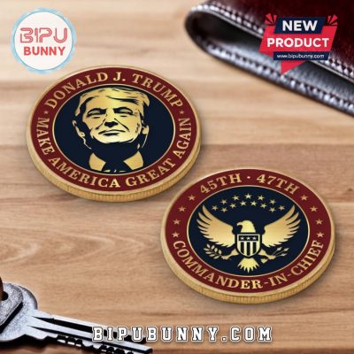 Make America Great Again Trump Gold-Colored Coin