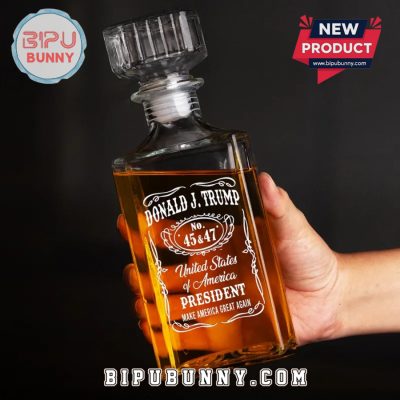 Make America Great Again Trump Whiskey Bottle