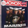 Monopoly Marines Edition box featuring U.S. Marines in full ceremonial attire.