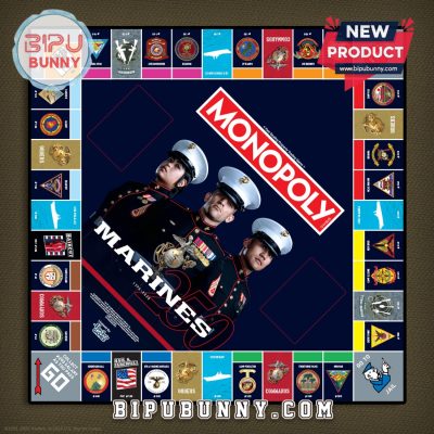 Marines 250th Anniversary Monopoly
