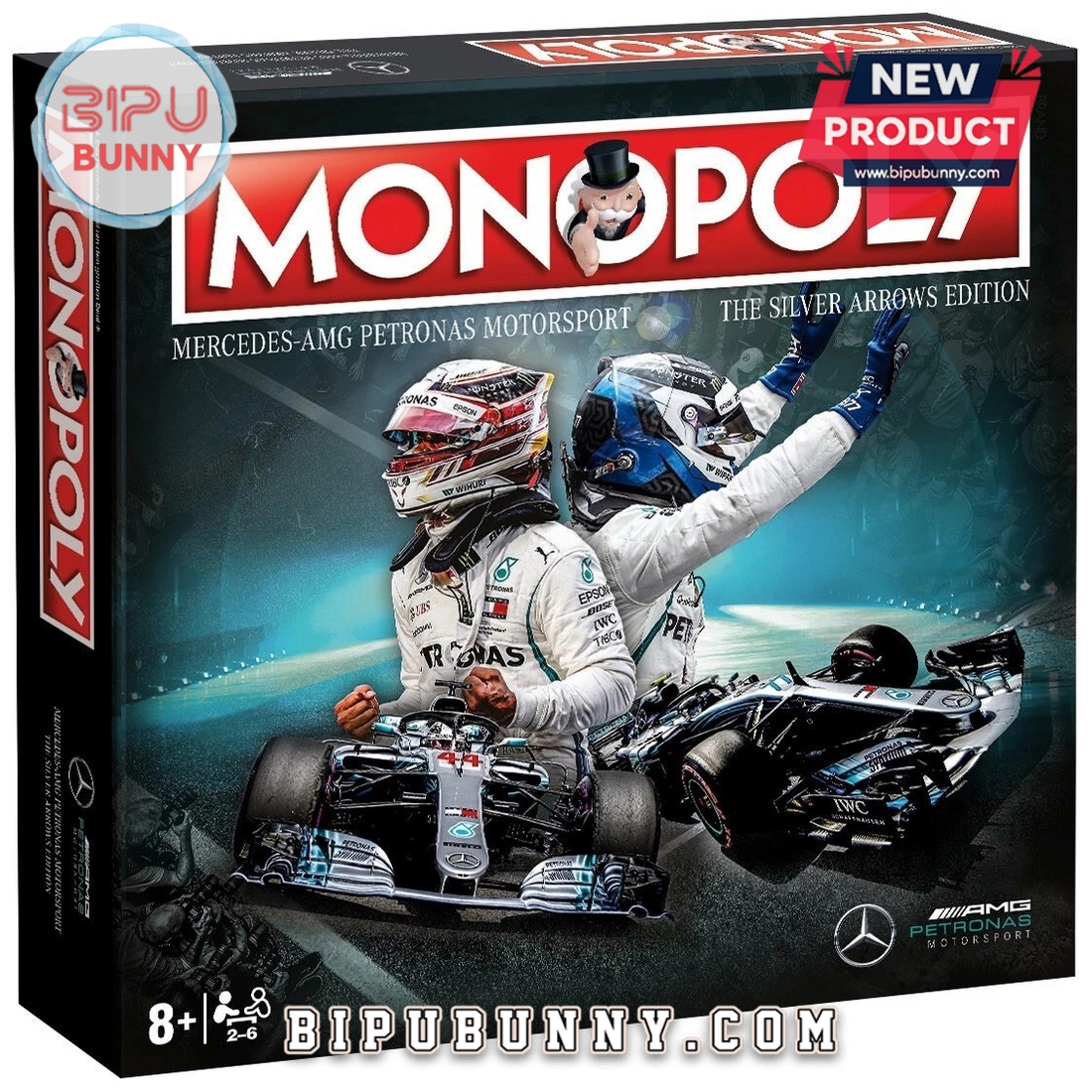 Mercedes AMG F1 Monopoly Board Game Mercedes AMG F1 Monopoly Board Game