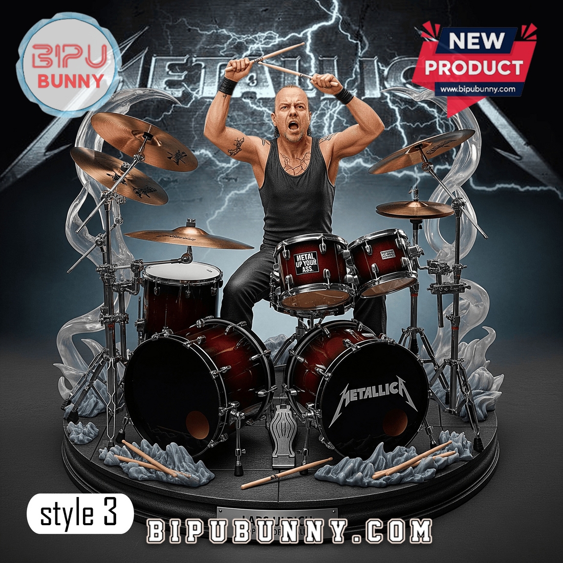 Metallica Acrylic Block Display For Fans Metallica Acrylic Block Display For Fans