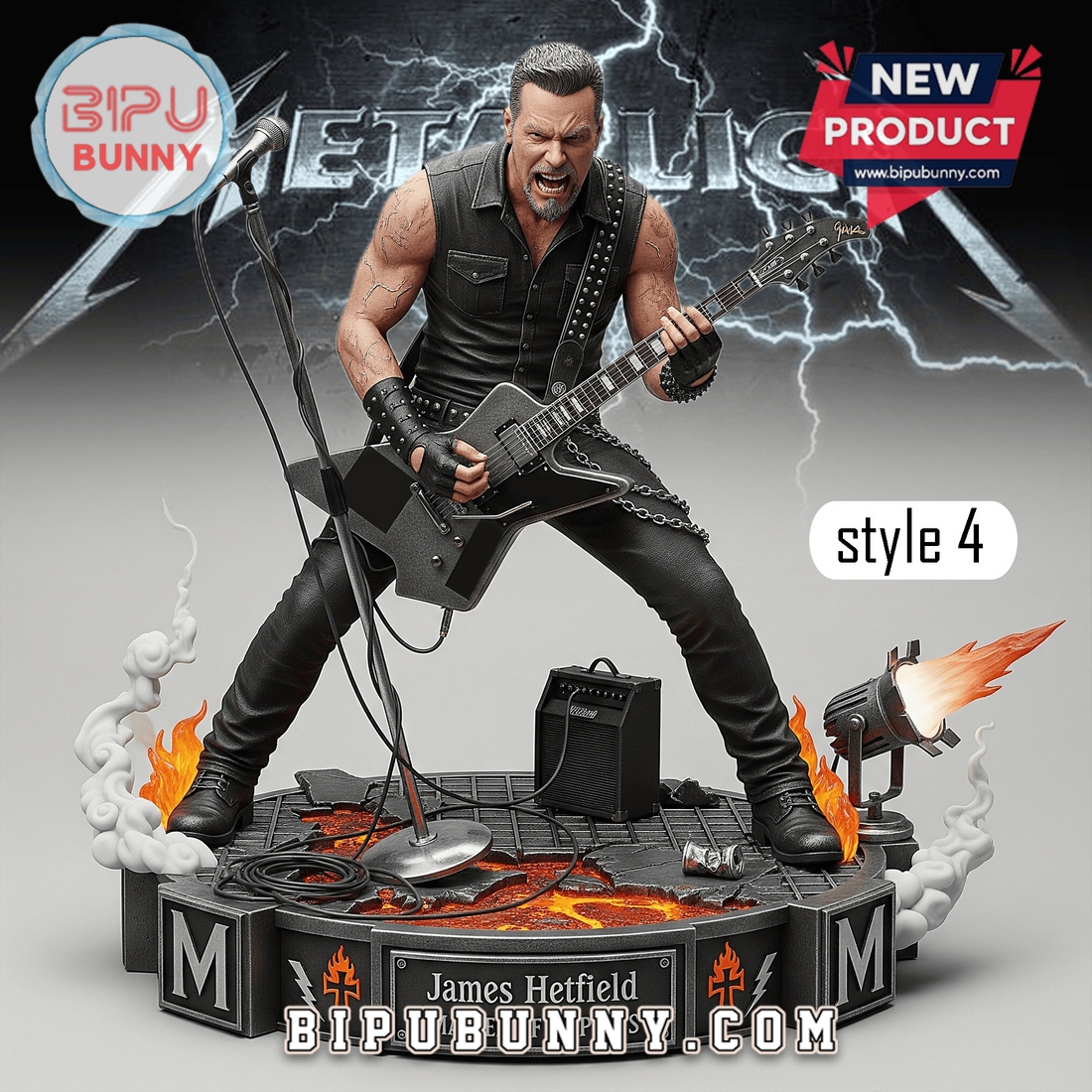 Metallica Acrylic Block Display For Fans Metallica Acrylic Block Display For Fans