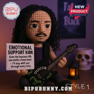 Metallica Crocheted Emotional Support Dolls