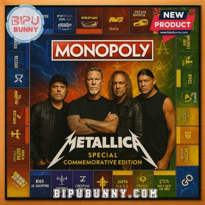Metallica Monopoly Board Game