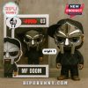 MF DOOM figure style 1 in box packaging with mask, cap, and sweater outfit.