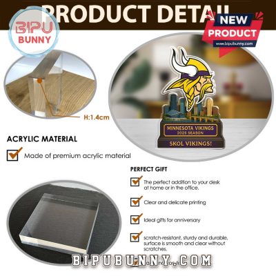 Minnesota Vikings Acrylic Standee Figures