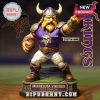 Minnesota Vikings mascot figure with custom name feature.
