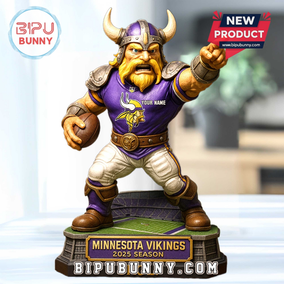 Minnesota Vikings Custom Acrylic Standee Figures Minnesota Vikings Custom Acrylic Standee Figures