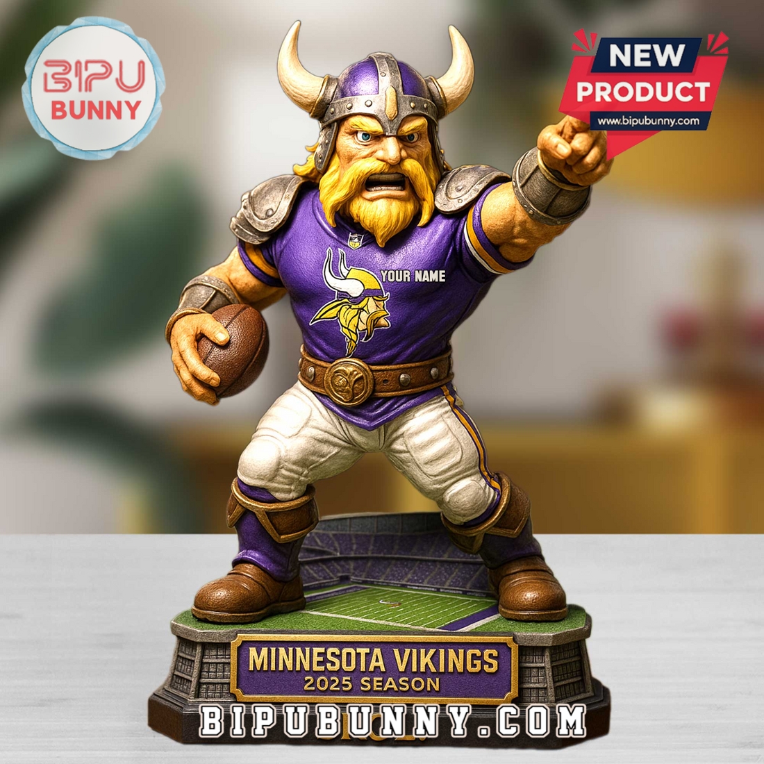 Minnesota Vikings Custom Acrylic Standee Figures Minnesota Vikings Custom Acrylic Standee Figures