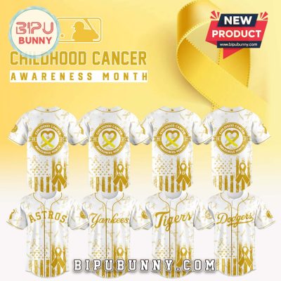 MLB x Childhood Cancer Awareness Month 2025 Jersey