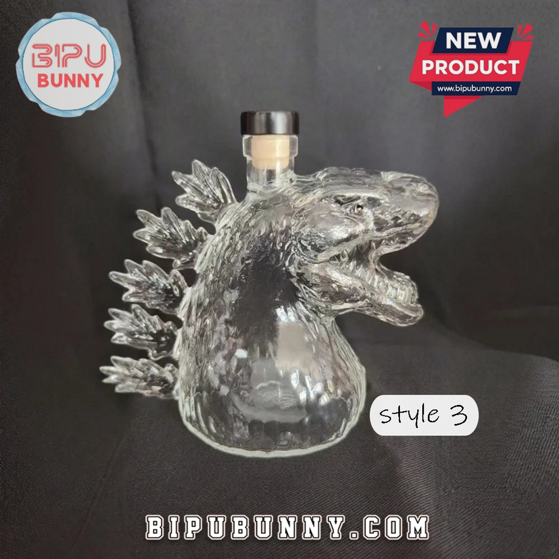 Monster-Themed Whiskey Decanter Bottle Monster-Themed Whiskey Decanter Bottle