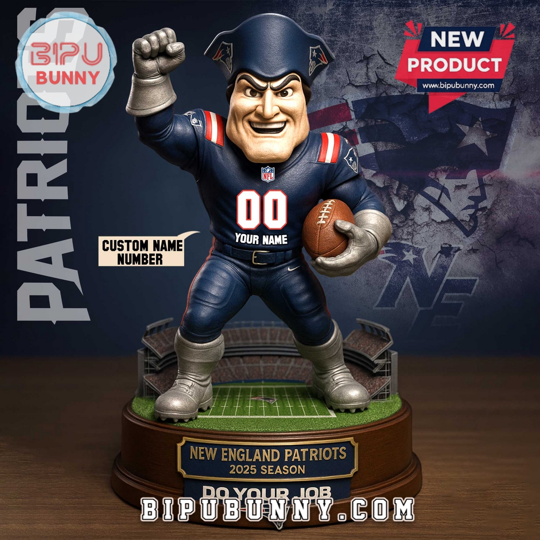 New England Patriots Acrylic Standee Figures New England Patriots Acrylic Standee Figures