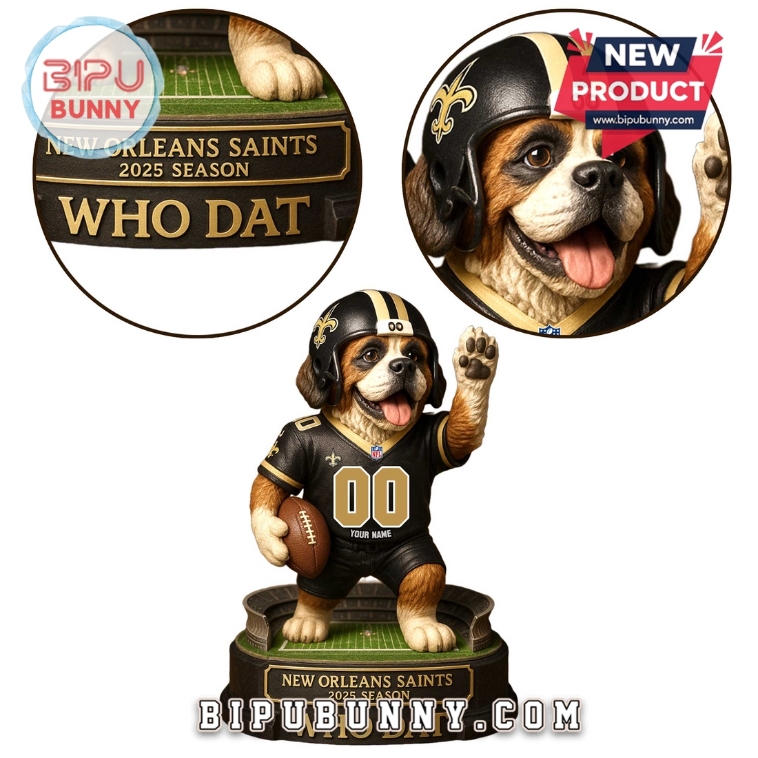New Orleans Saints Acrylic Standee Figures New Orleans Saints Acrylic Standee Figures