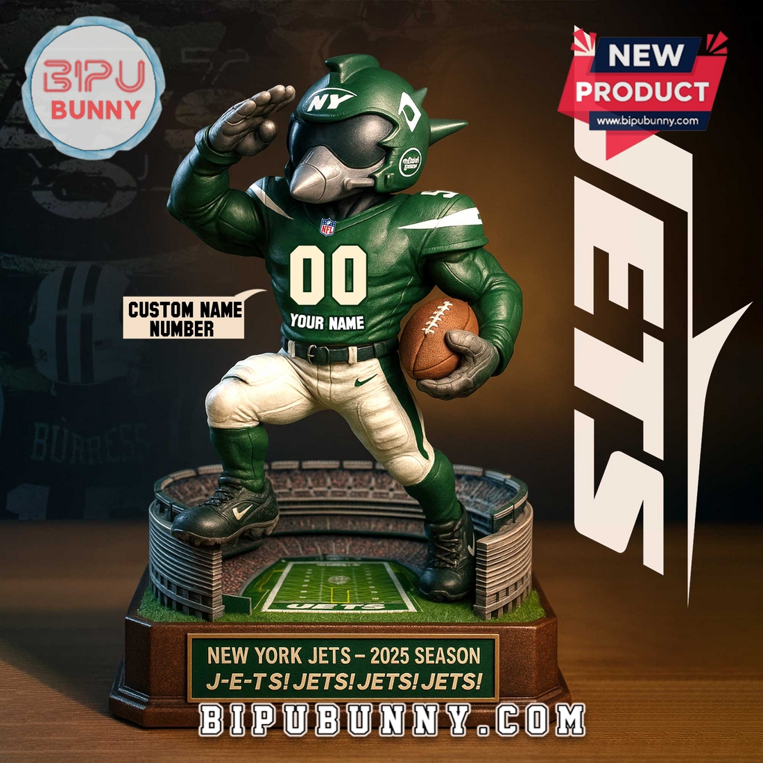 New York Jets Acrylic Standee Figures New York Jets Acrylic Standee Figures