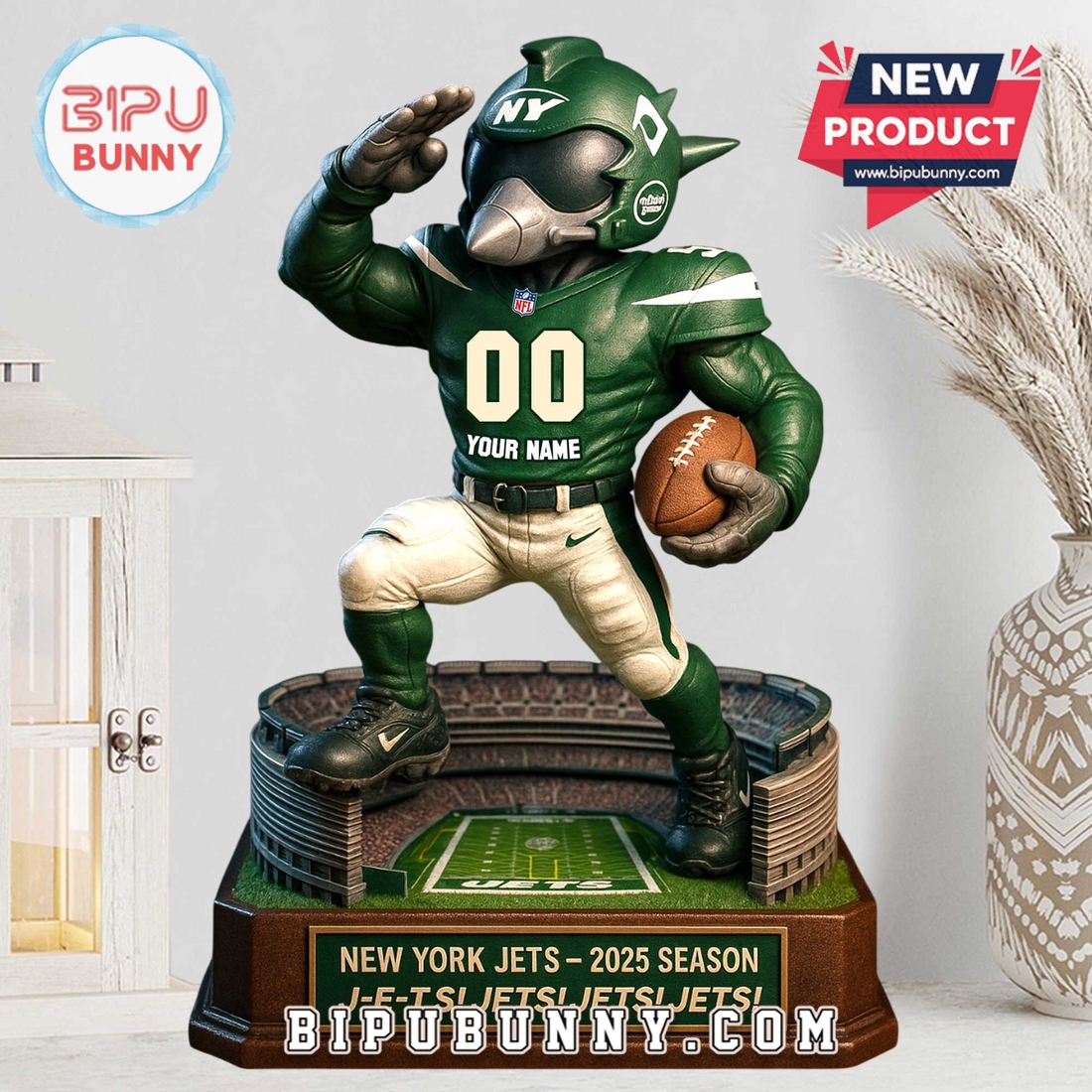 New York Jets Acrylic Standee Figures New York Jets Acrylic Standee Figures