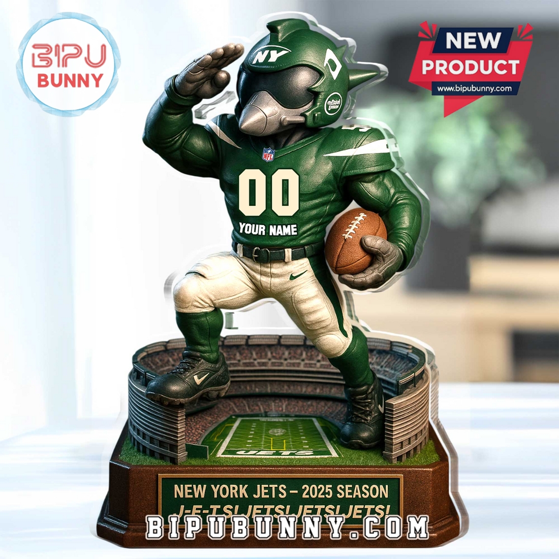 New York Jets Acrylic Standee Figures New York Jets Acrylic Standee Figures