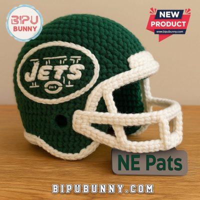 New York Jets Emotional Support Crochet Doll