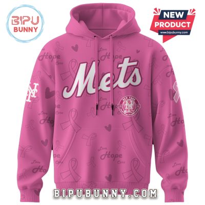 New York Mets x Breast Cancer Awareness Hoodie And Pants